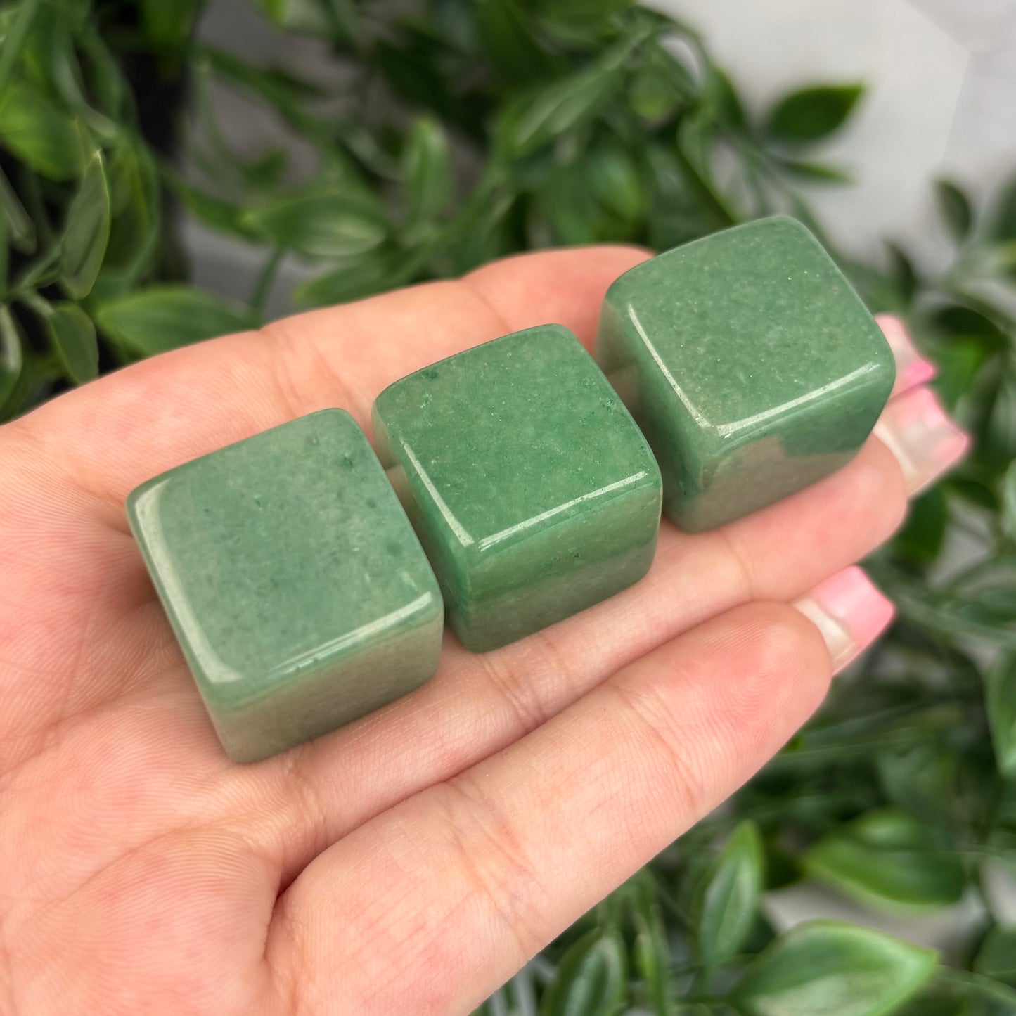GREEN AVENTURINE CUBE