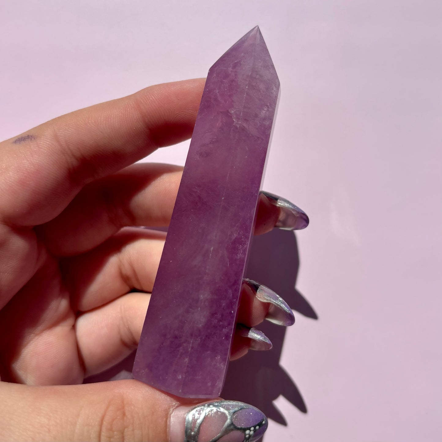 PURPLE FLUORITE TOWERS