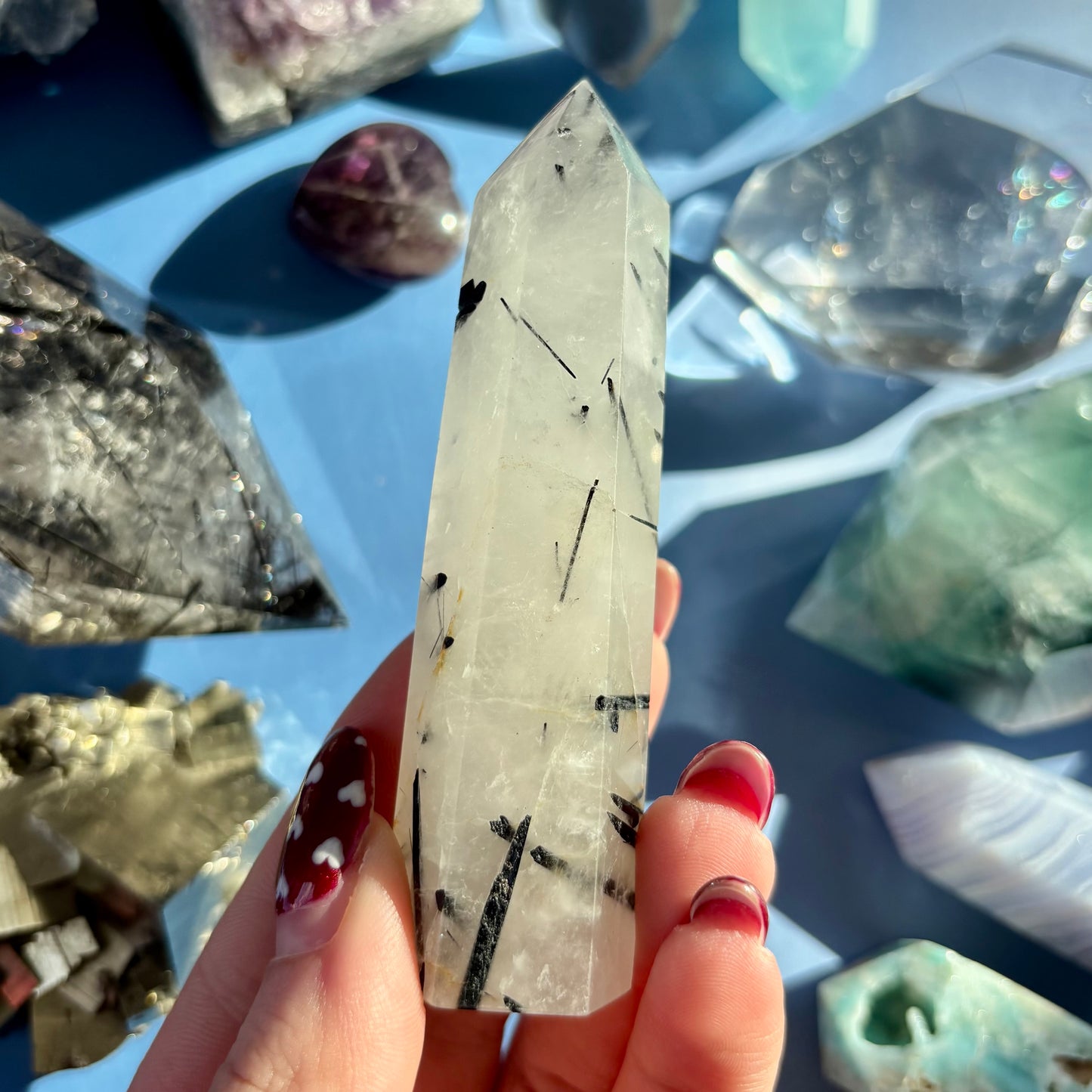 TOURMALATED QUARTZ TOWER