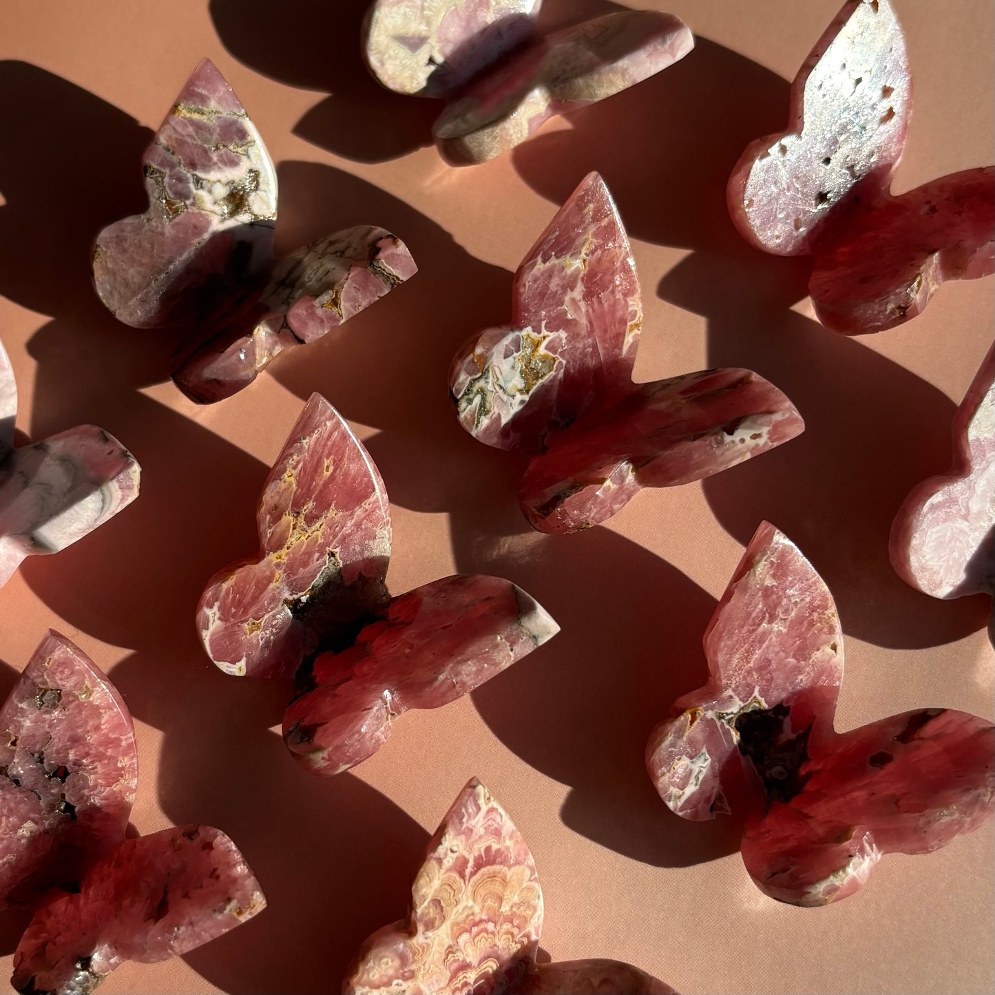 RHODOCHROSITE BUTTERFLY - SMALL