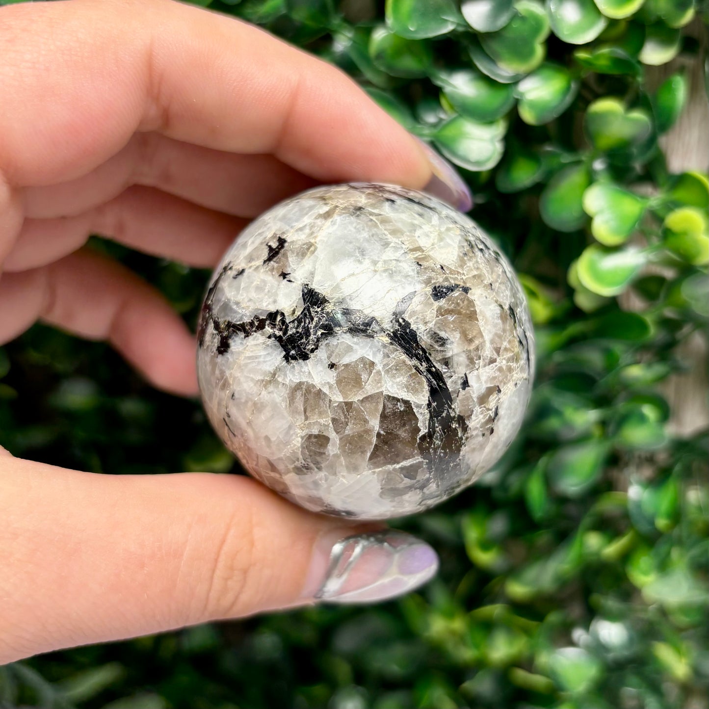 RAINBOW MOONSTONE SPHERES