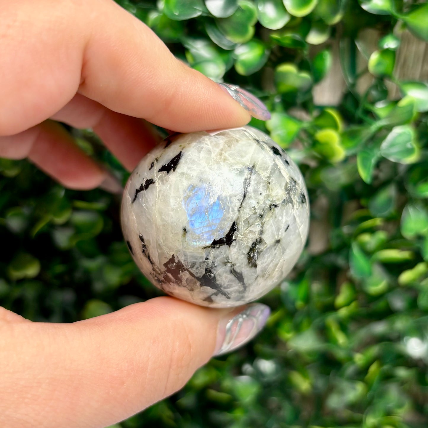 RAINBOW MOONSTONE SPHERES