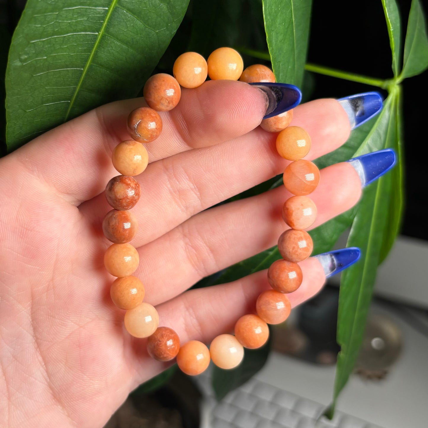 ORANGE AVENTURINE BRACELETS
