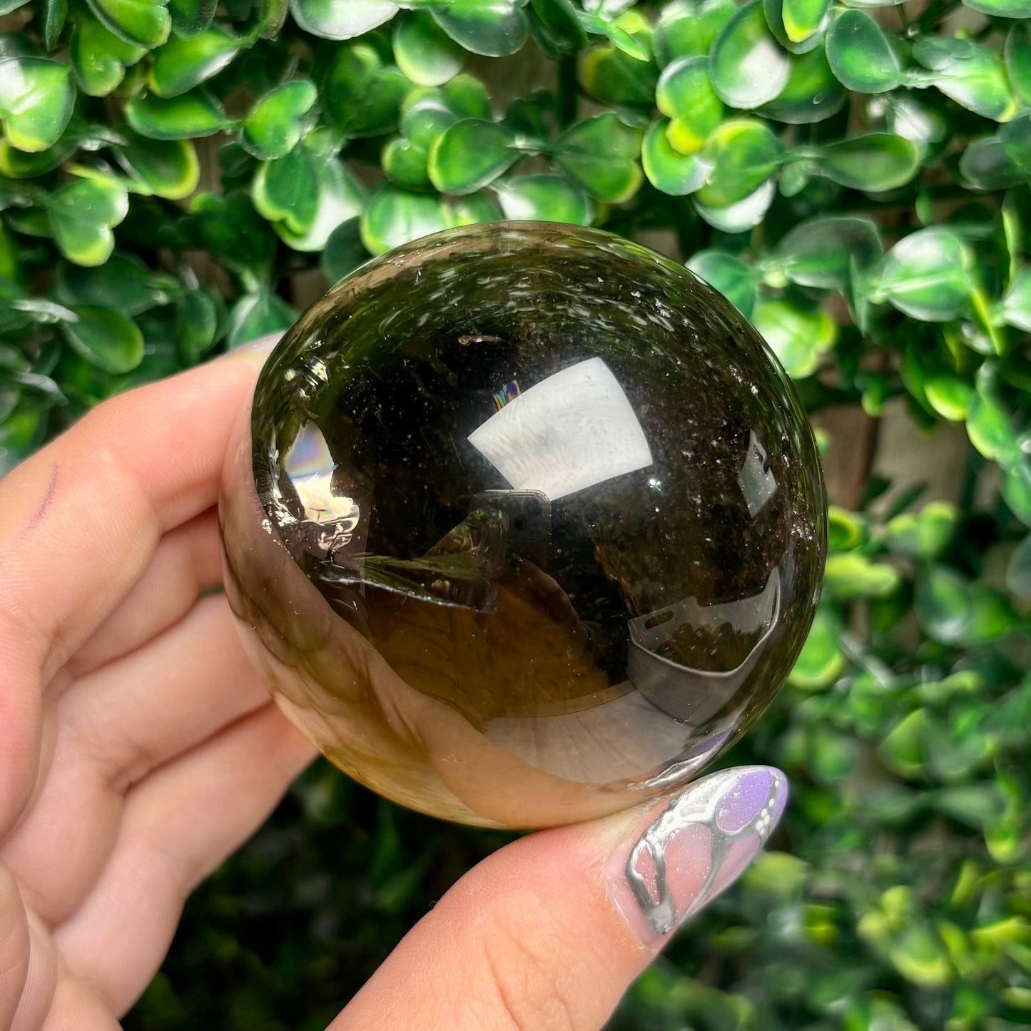 SMOKY CITRINE SPHERES