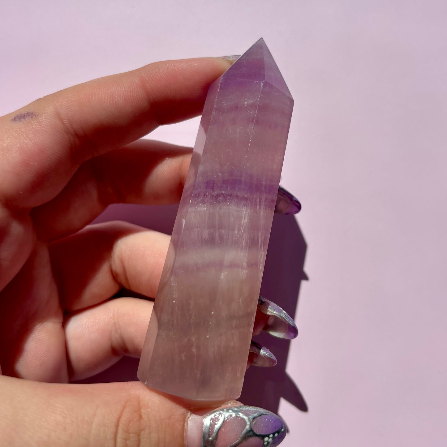 PURPLE FLUORITE TOWERS