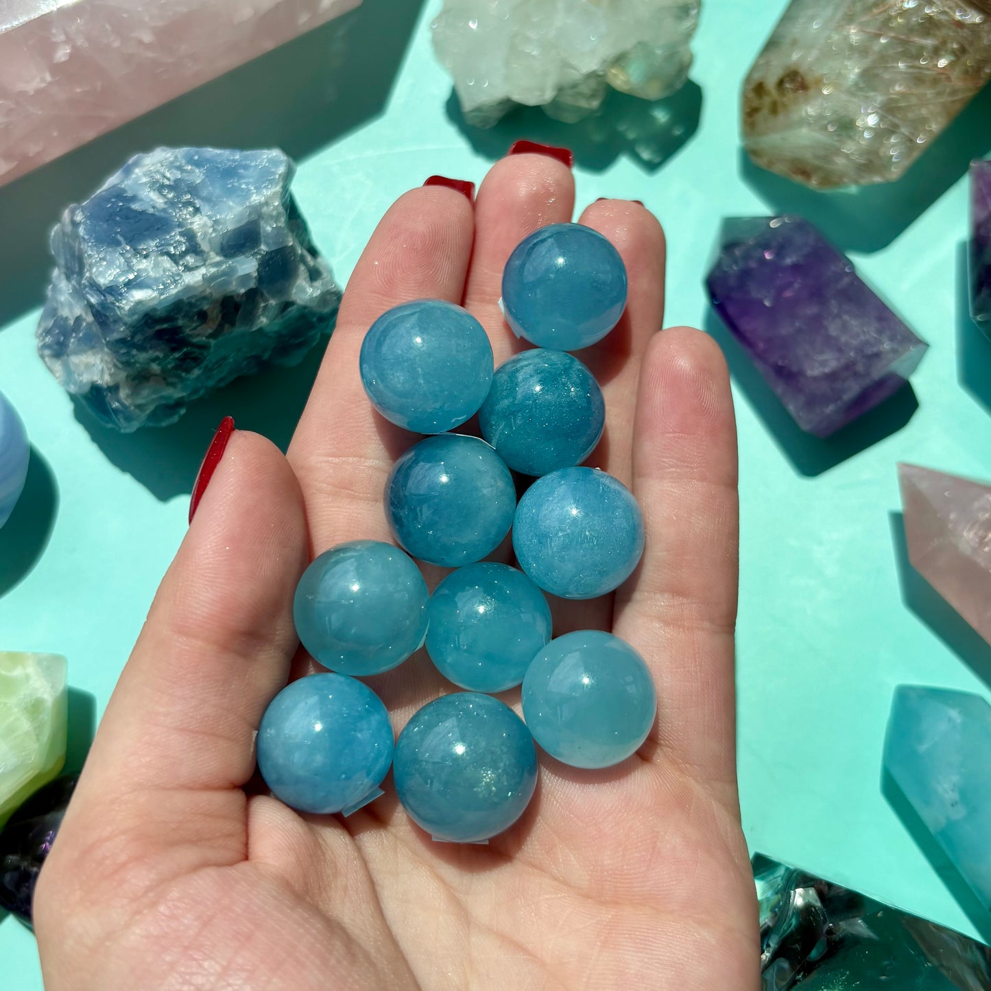 AQUAMARINE SPHERES