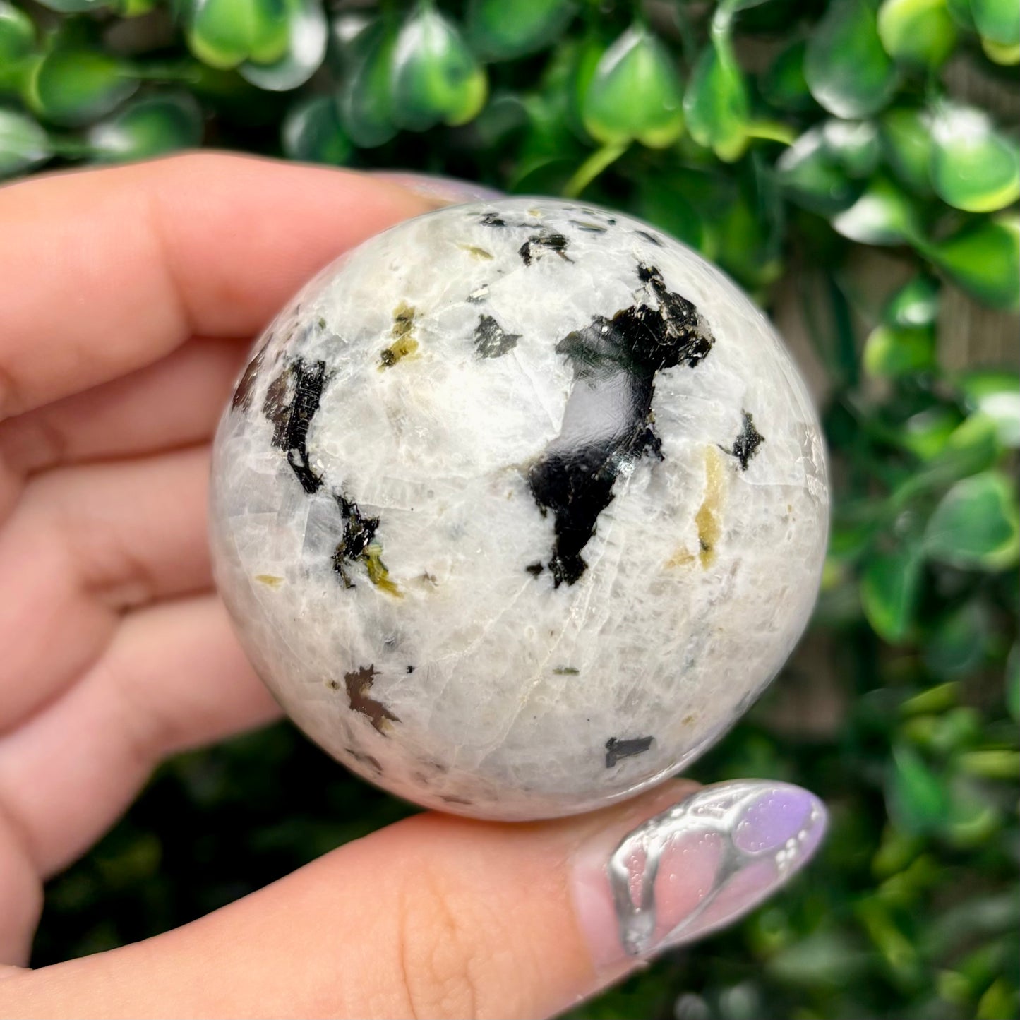 RAINBOW MOONSTONE SPHERES