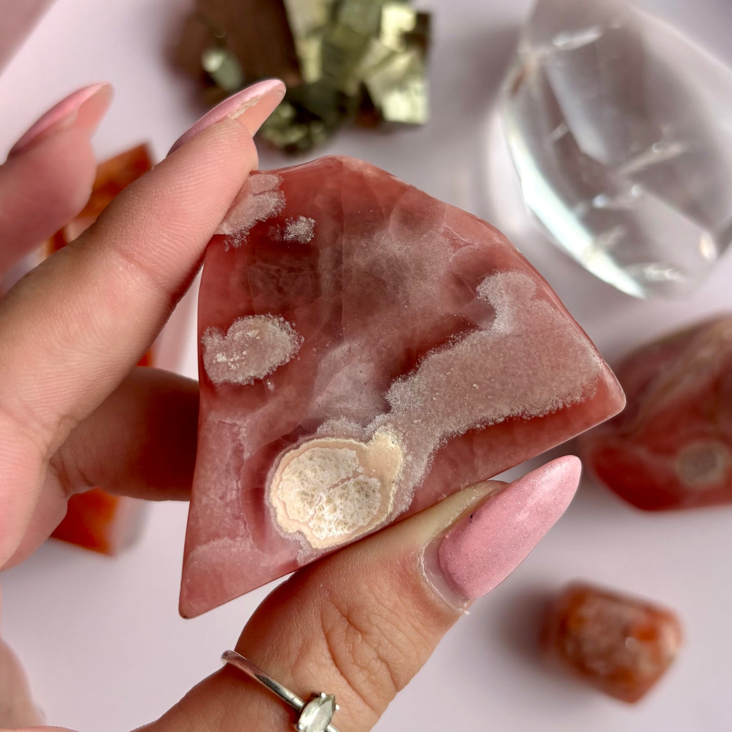RHODOCHROSITE FREEFORMS