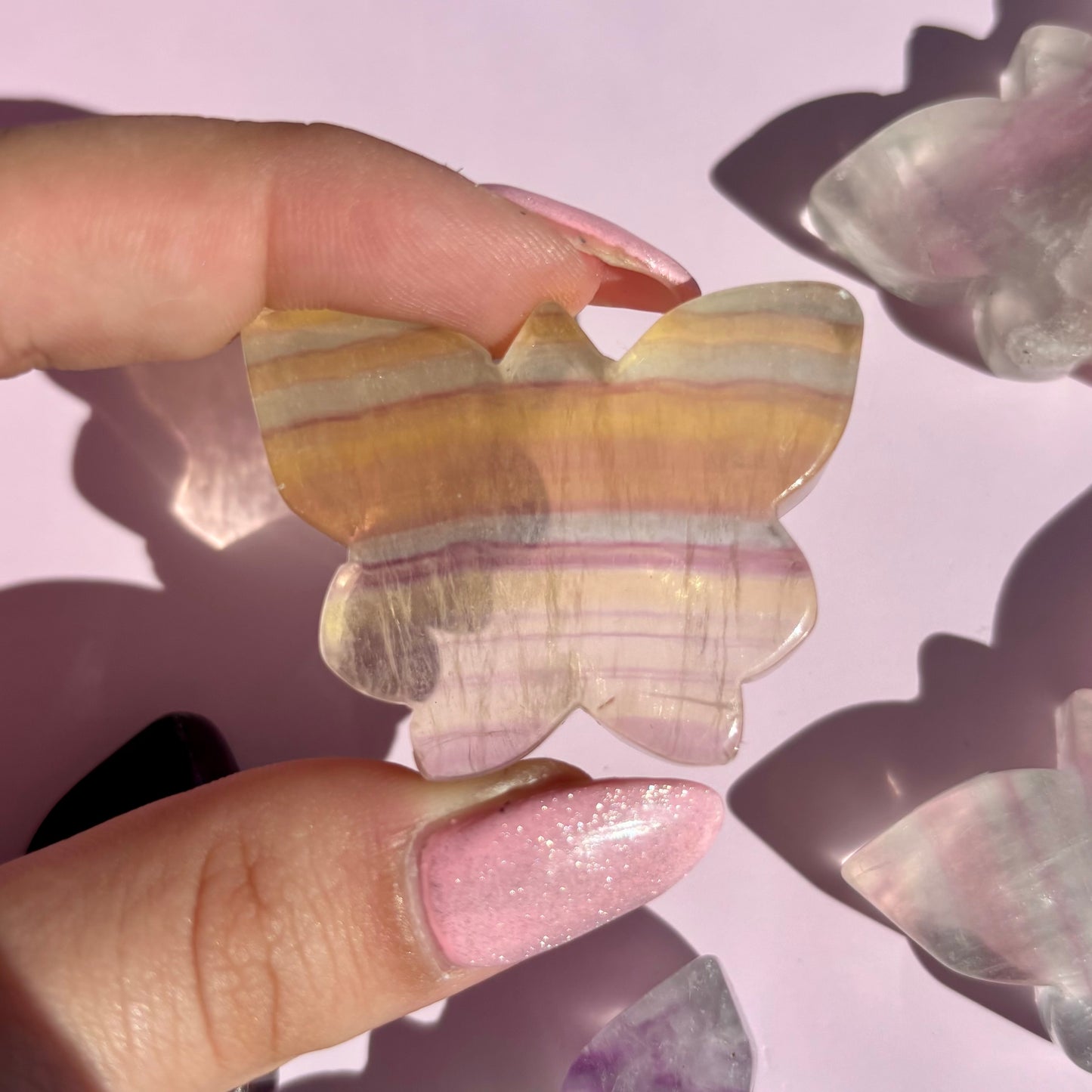 FLUORITE BUTTERFLY