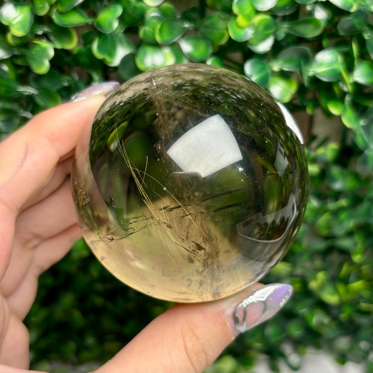 SMOKY CITRINE SPHERES
