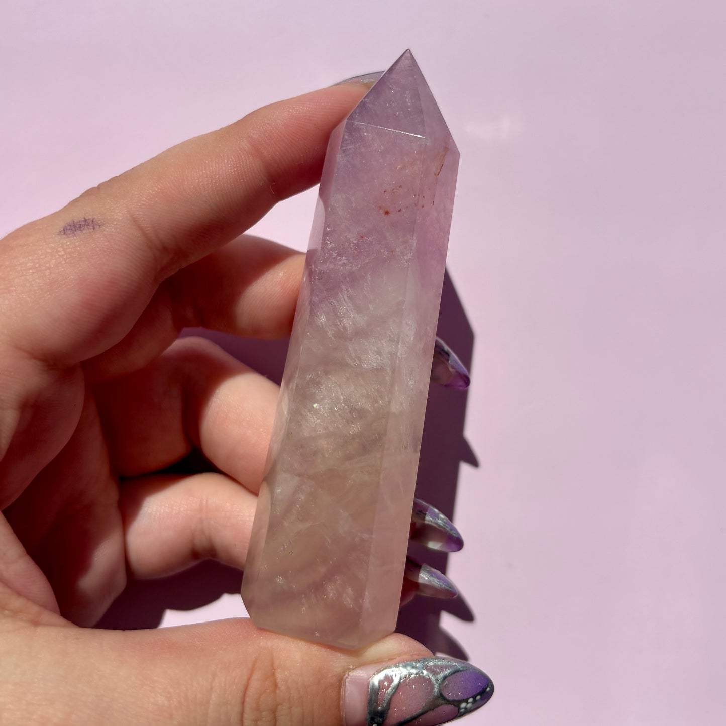 PURPLE FLUORITE TOWERS