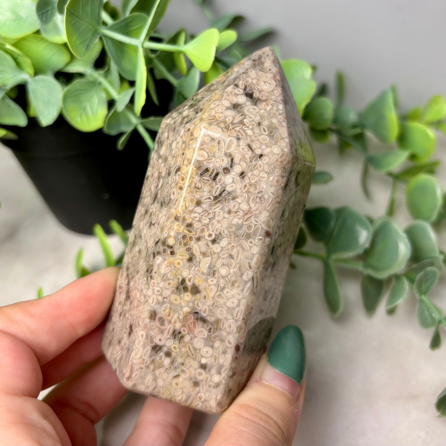 LEOPARDSKIN JASPER TOWER