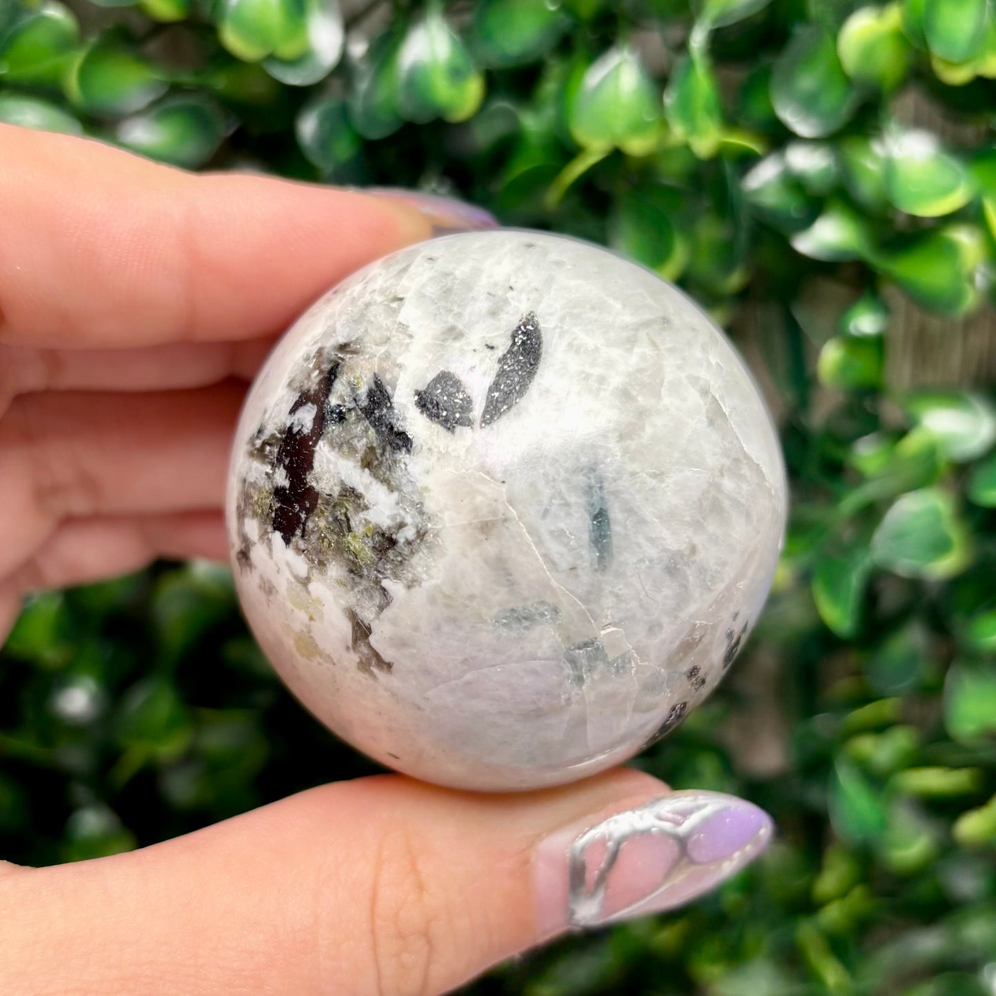 RAINBOW MOONSTONE SPHERES