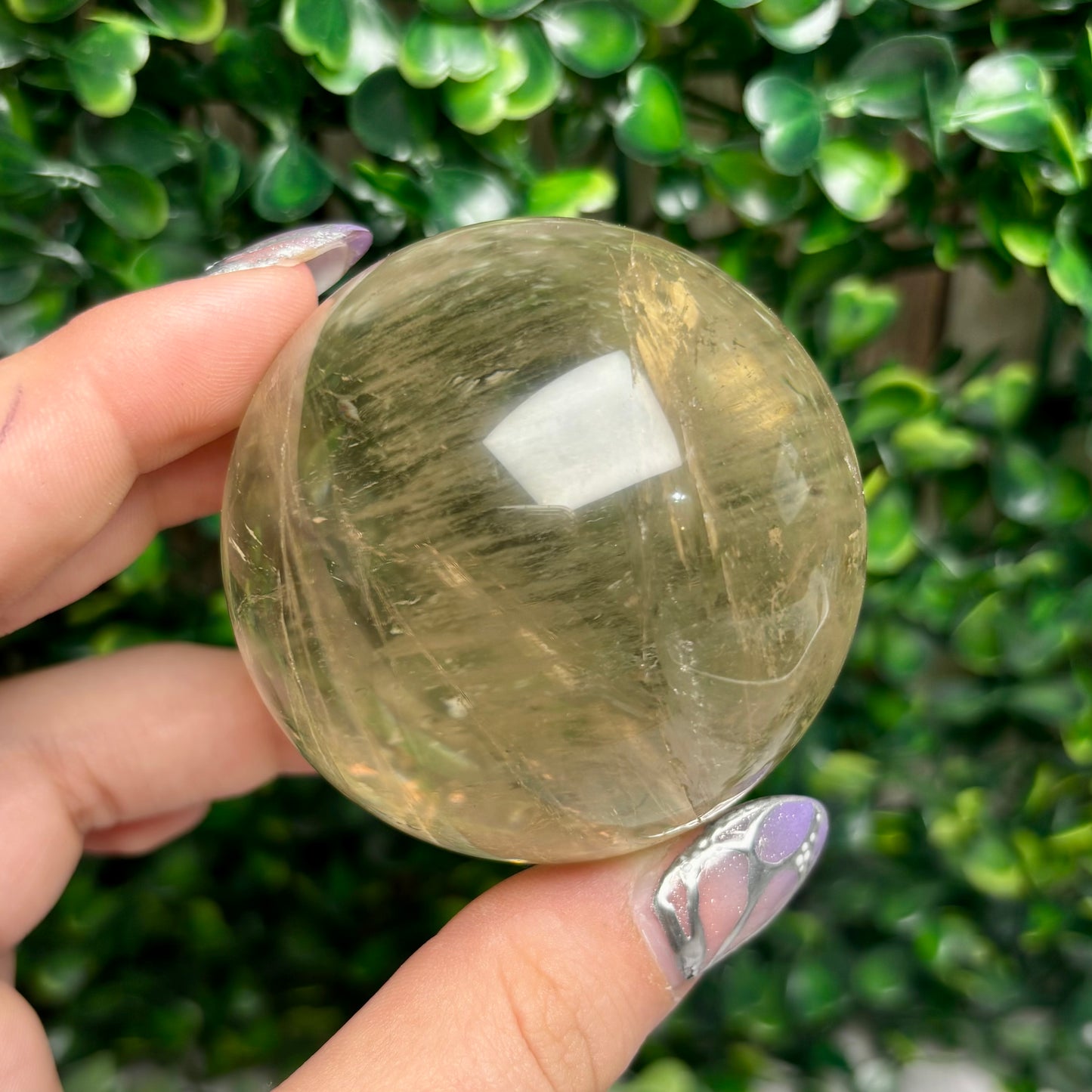 SMOKY CITRINE SPHERES