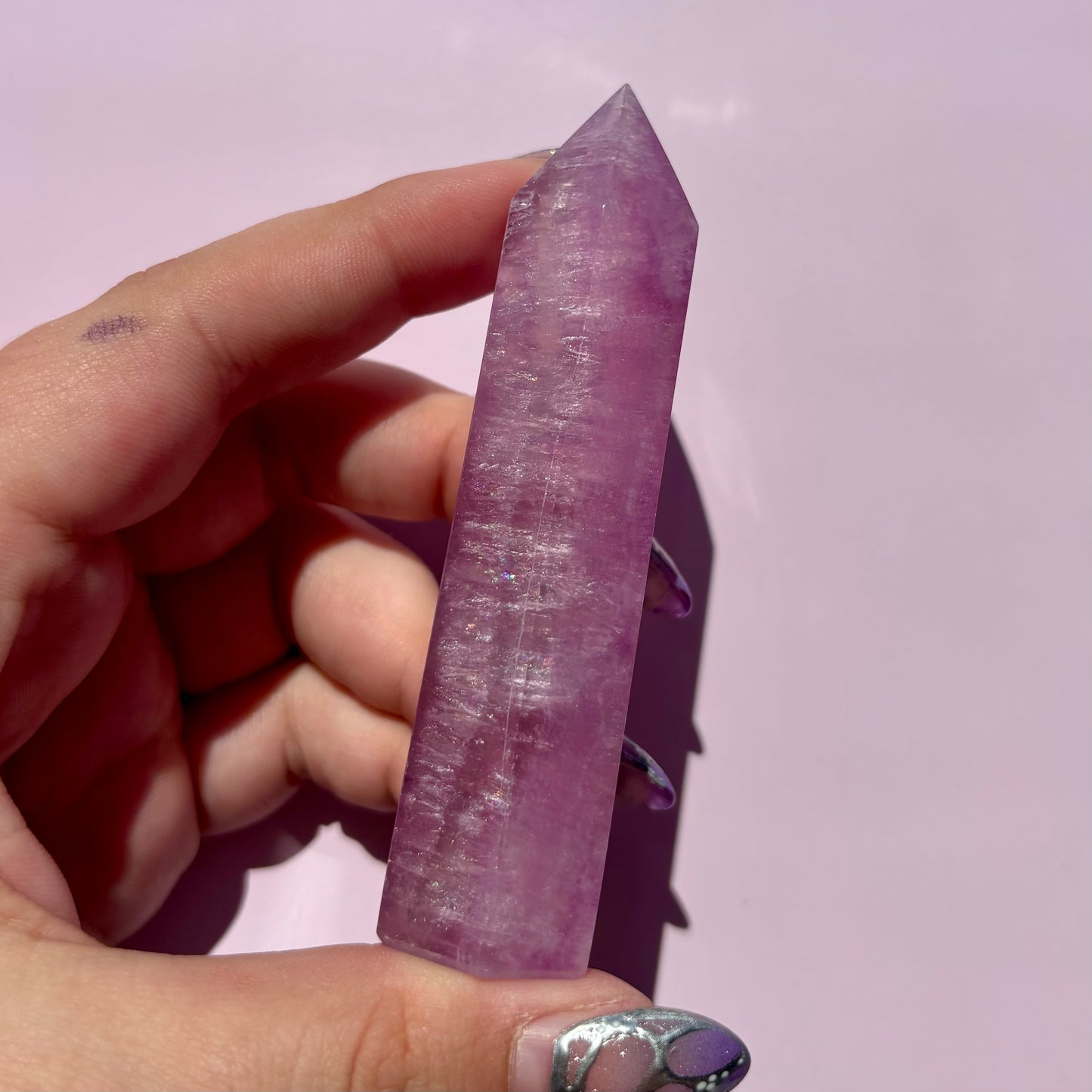 PURPLE FLUORITE TOWERS