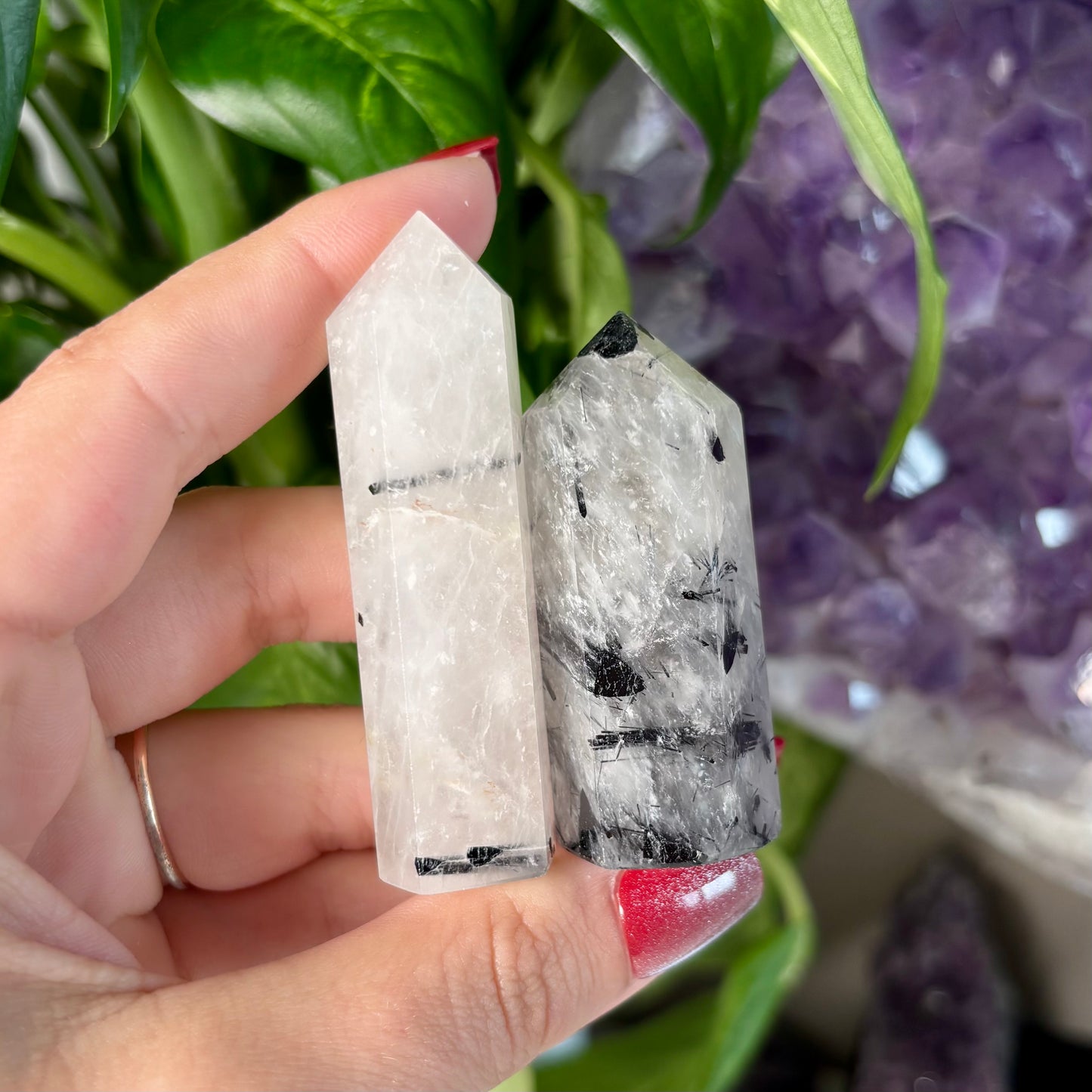 TOURMALATED QUARTZ TOWERS