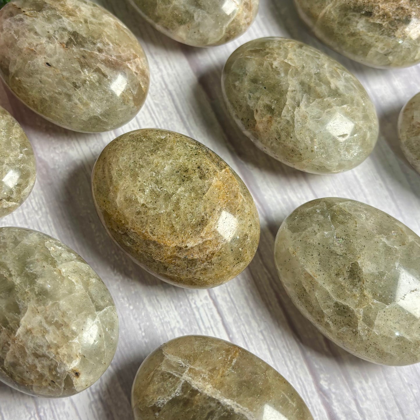 SMOKEY QUARTZ PALMSTONES