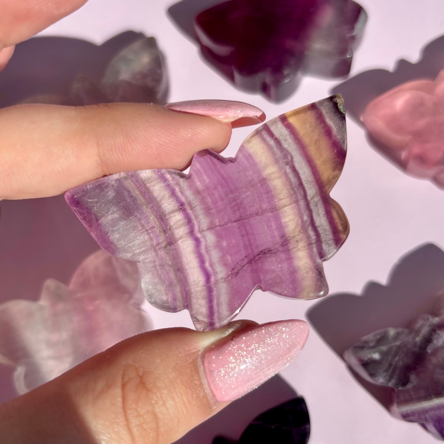 FLUORITE BUTTERFLY