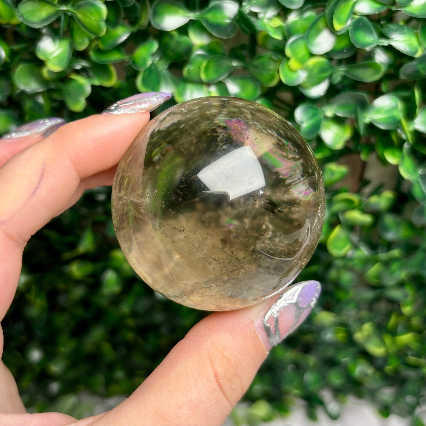 SMOKY CITRINE SPHERES