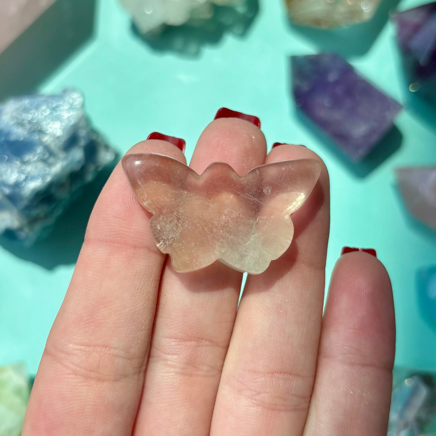 FLUORITE BUTTERFLY