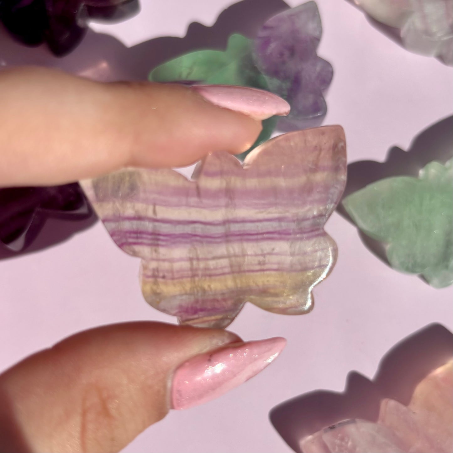 FLUORITE BUTTERFLY