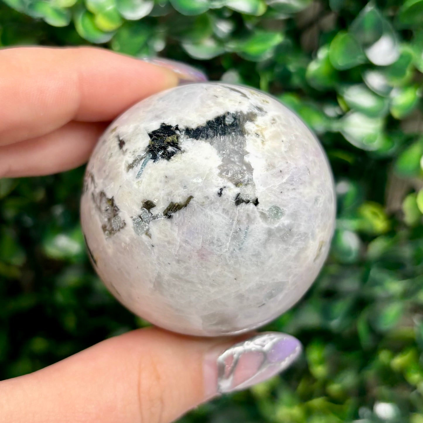 RAINBOW MOONSTONE SPHERES