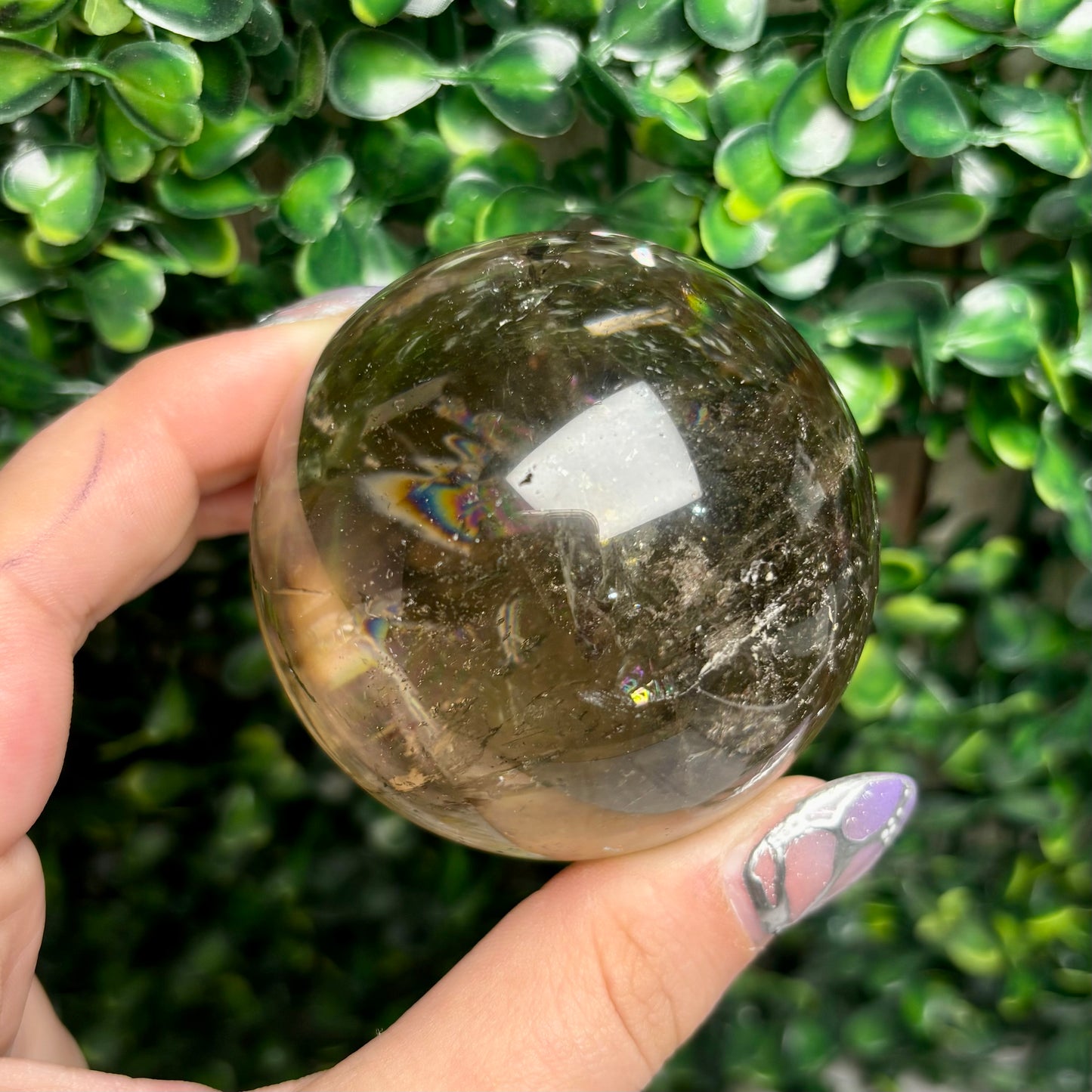 SMOKY CITRINE SPHERES