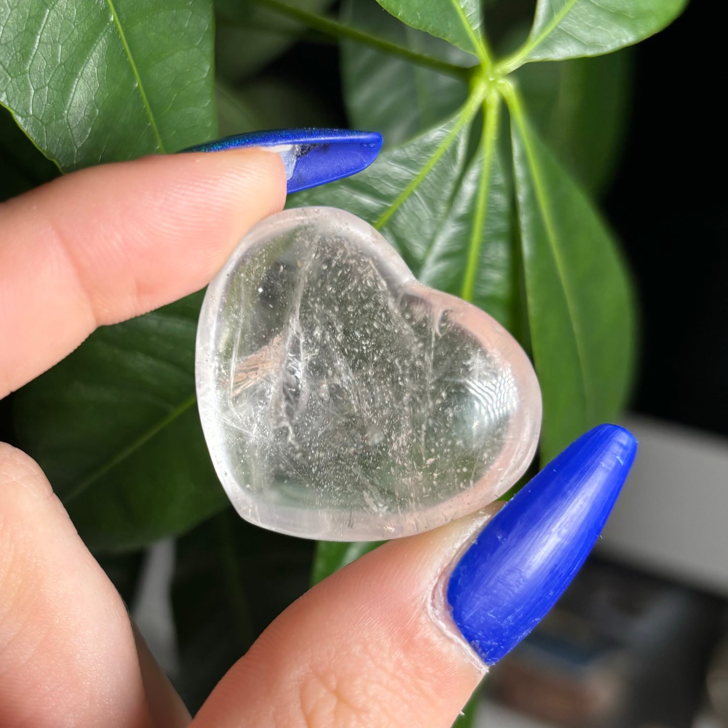 CLEAR QUARTZ HEARTS
