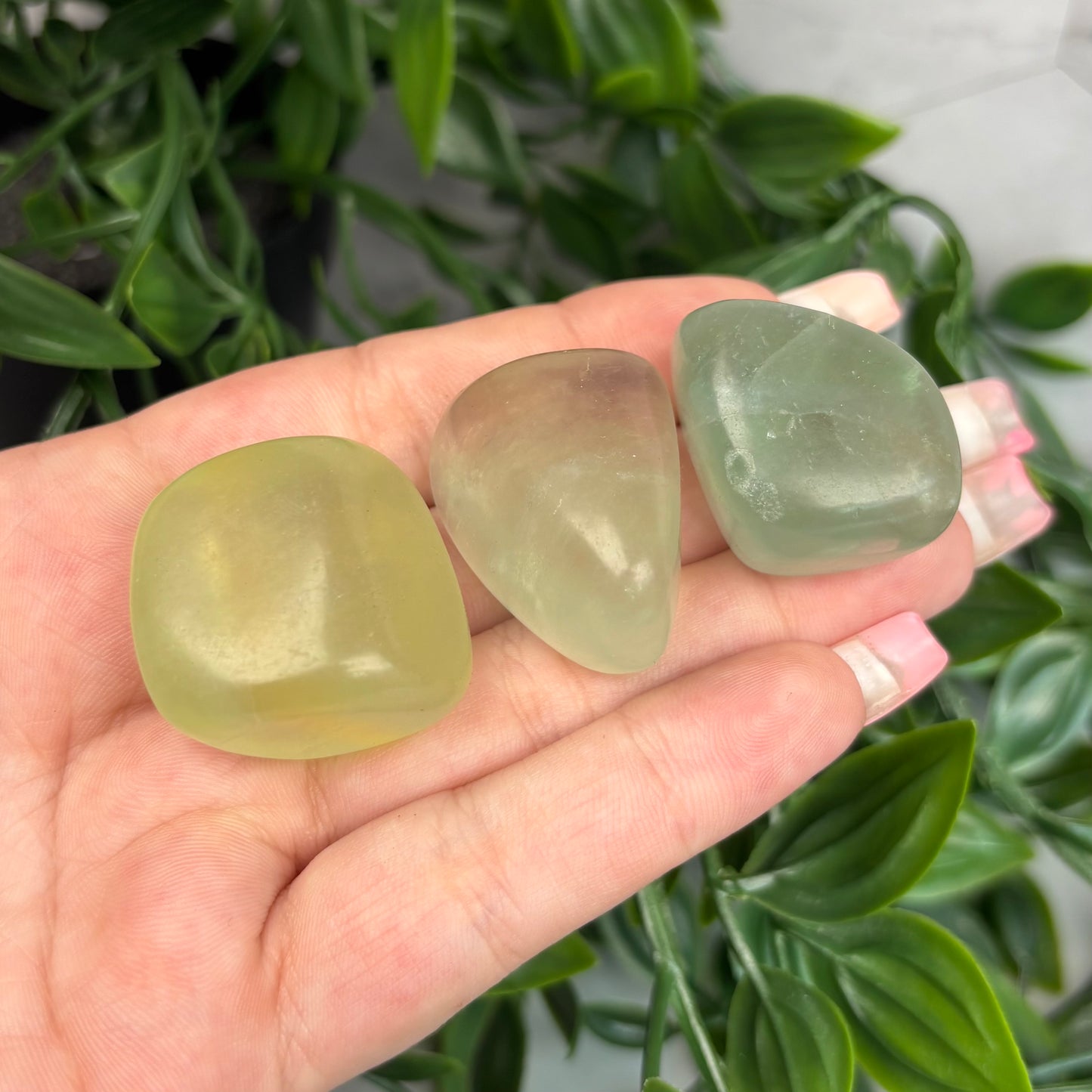 GREEN FLUORITE TUMBLE