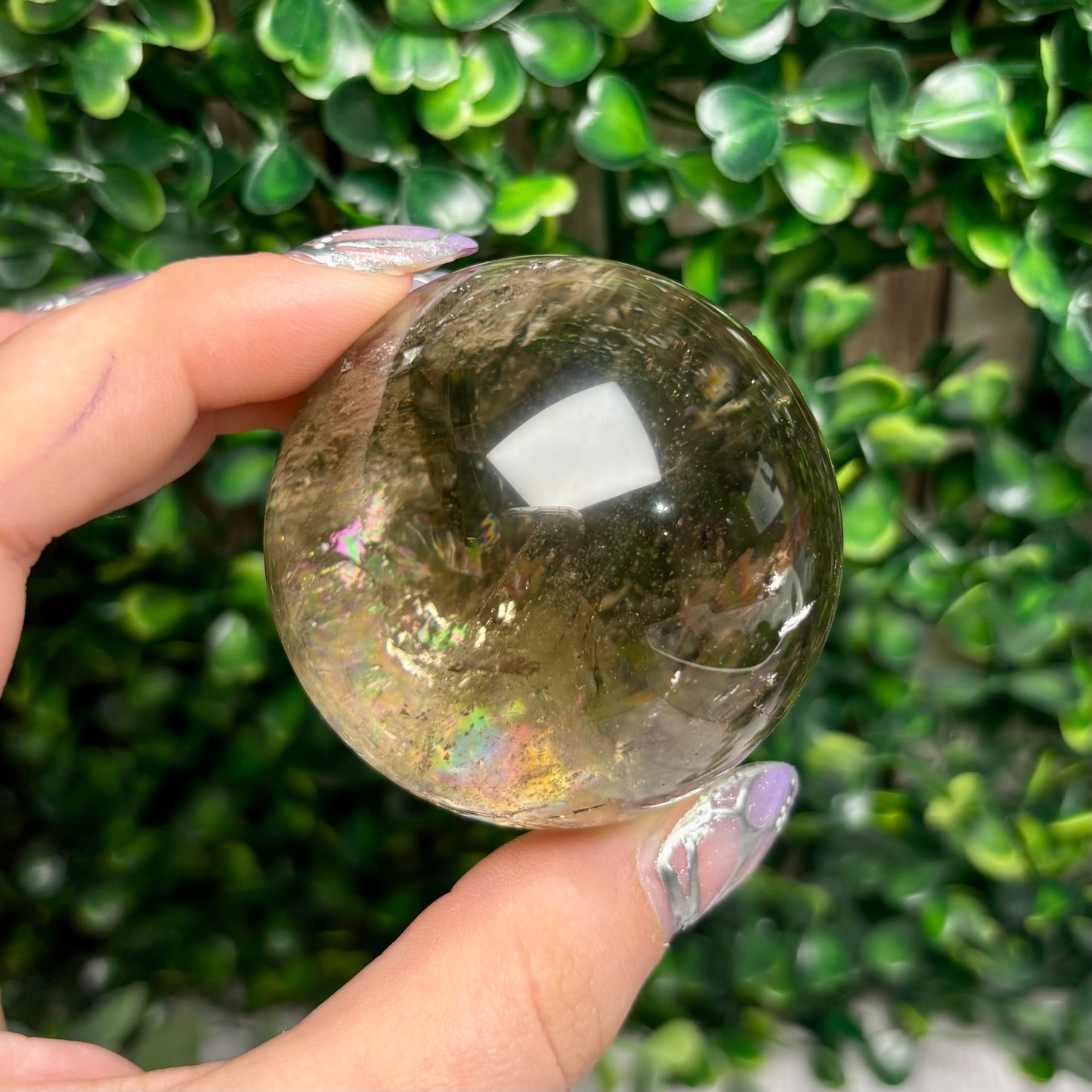SMOKY CITRINE SPHERES