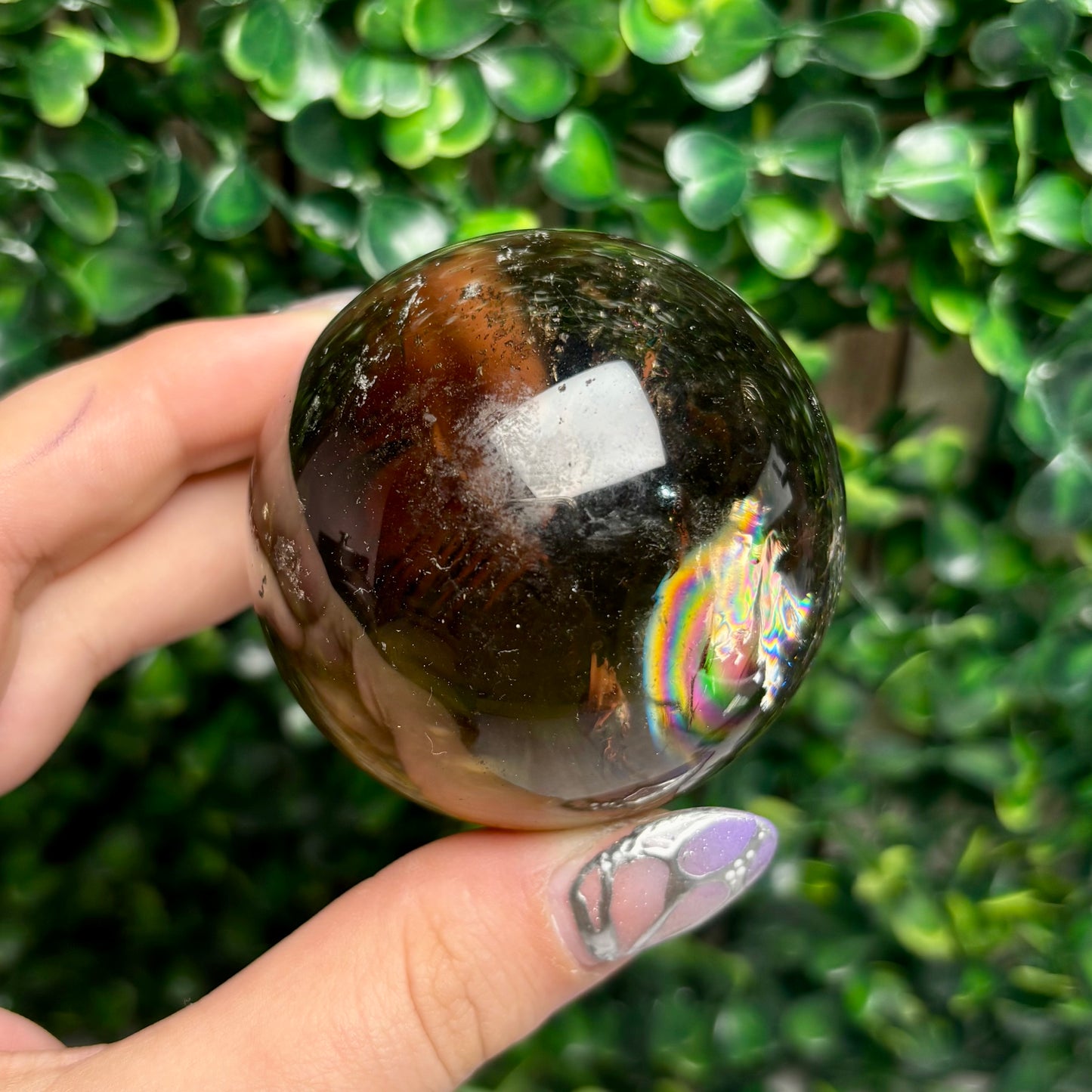 SMOKY CITRINE SPHERES