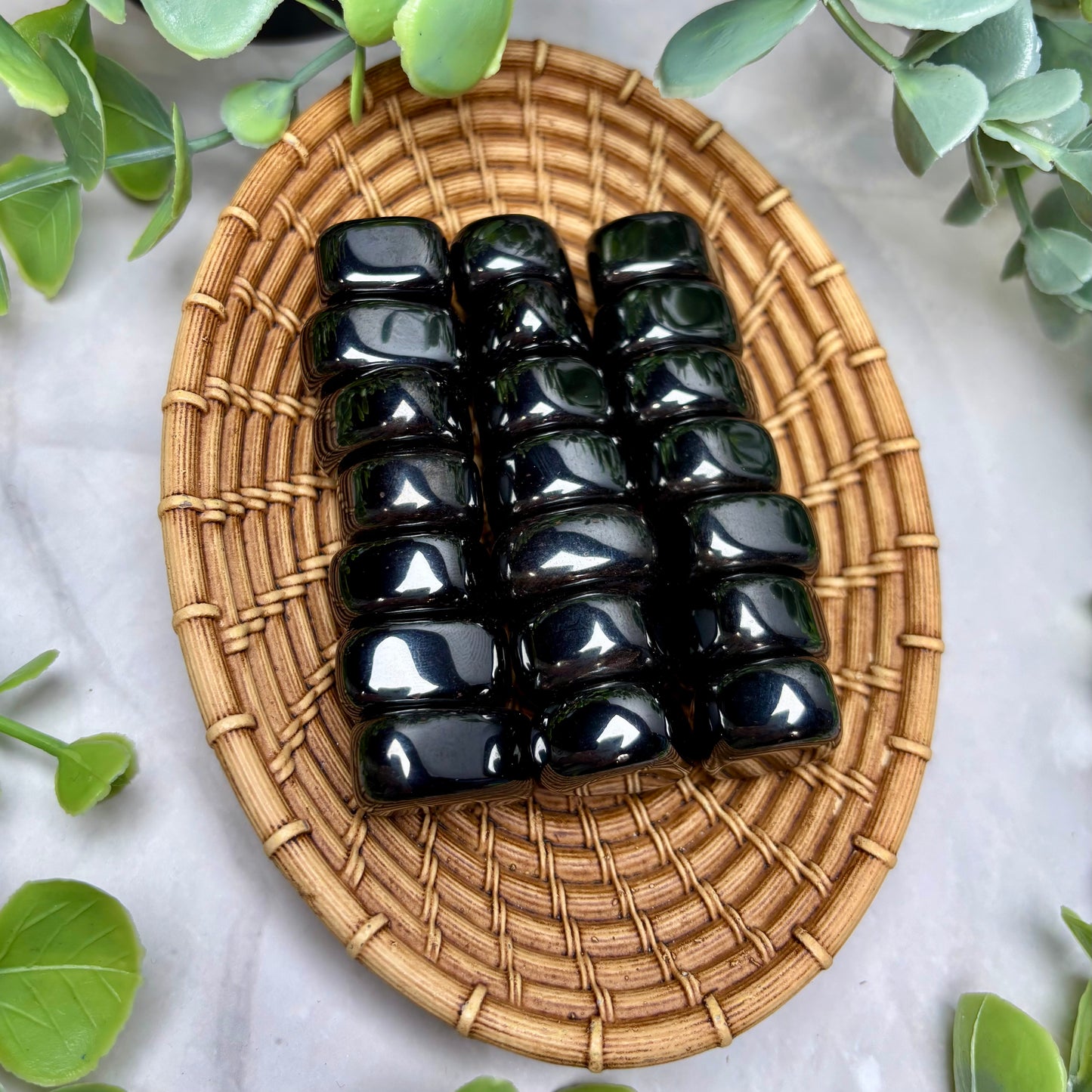MAGNETIC HEMATITE TUMBLE