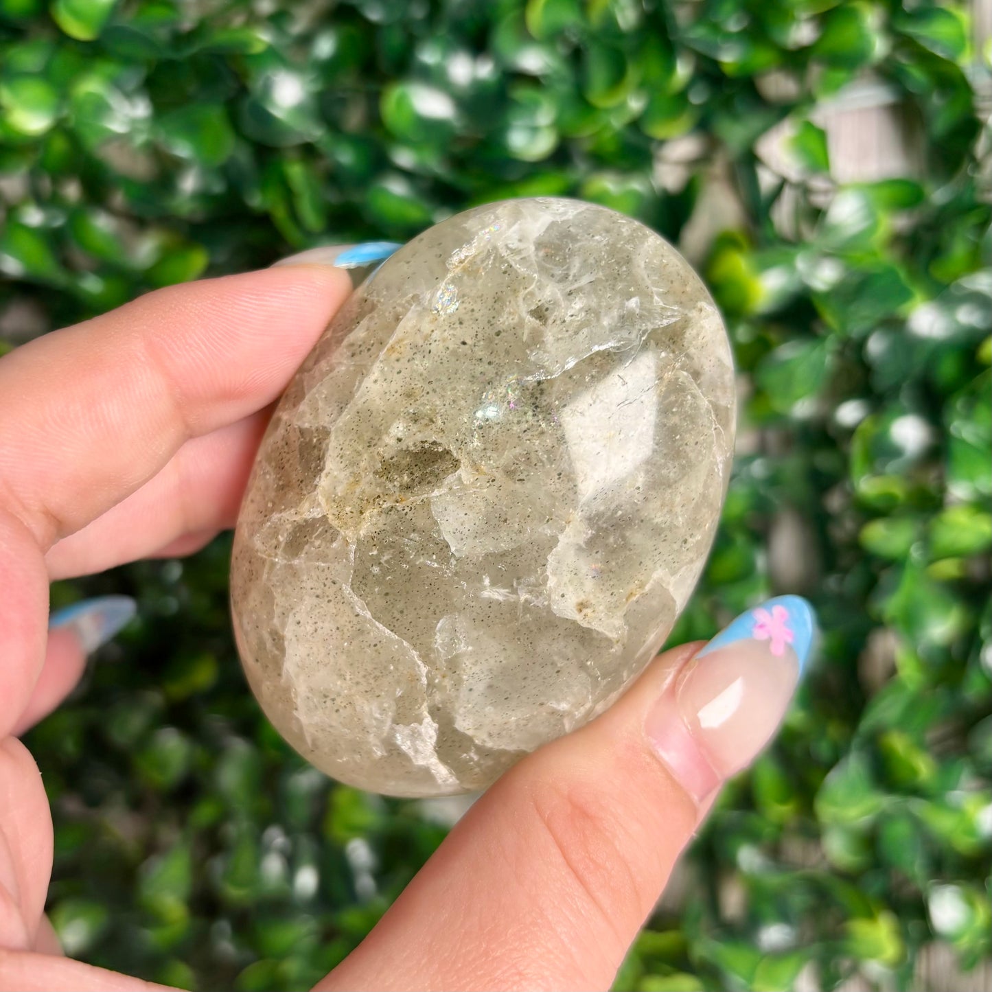 SMOKEY QUARTZ PALMSTONES