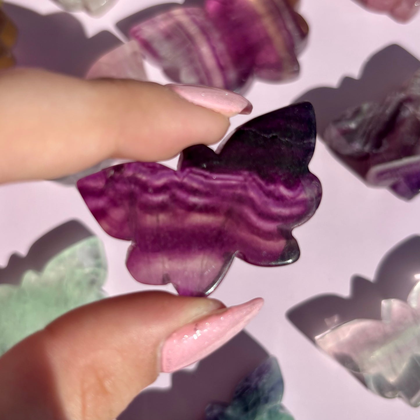 FLUORITE BUTTERFLY