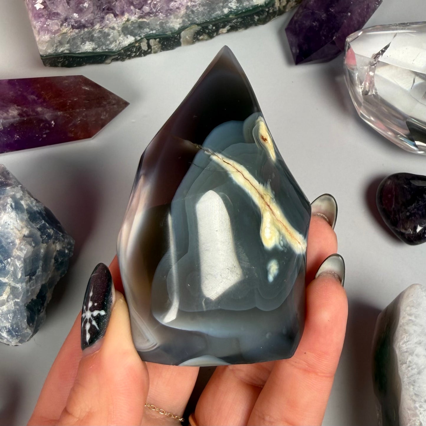 ORCA AGATE FLAME