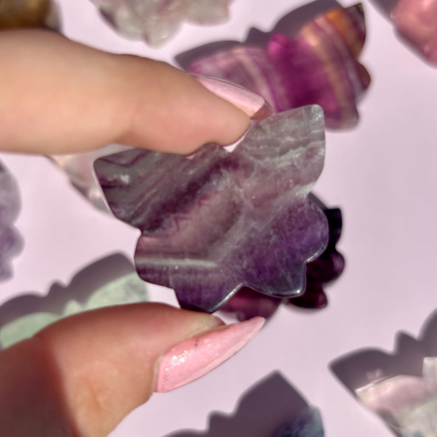 FLUORITE BUTTERFLY