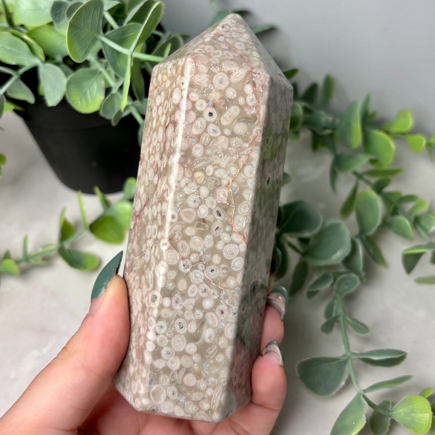 LEOPARDSKIN JASPER TOWER