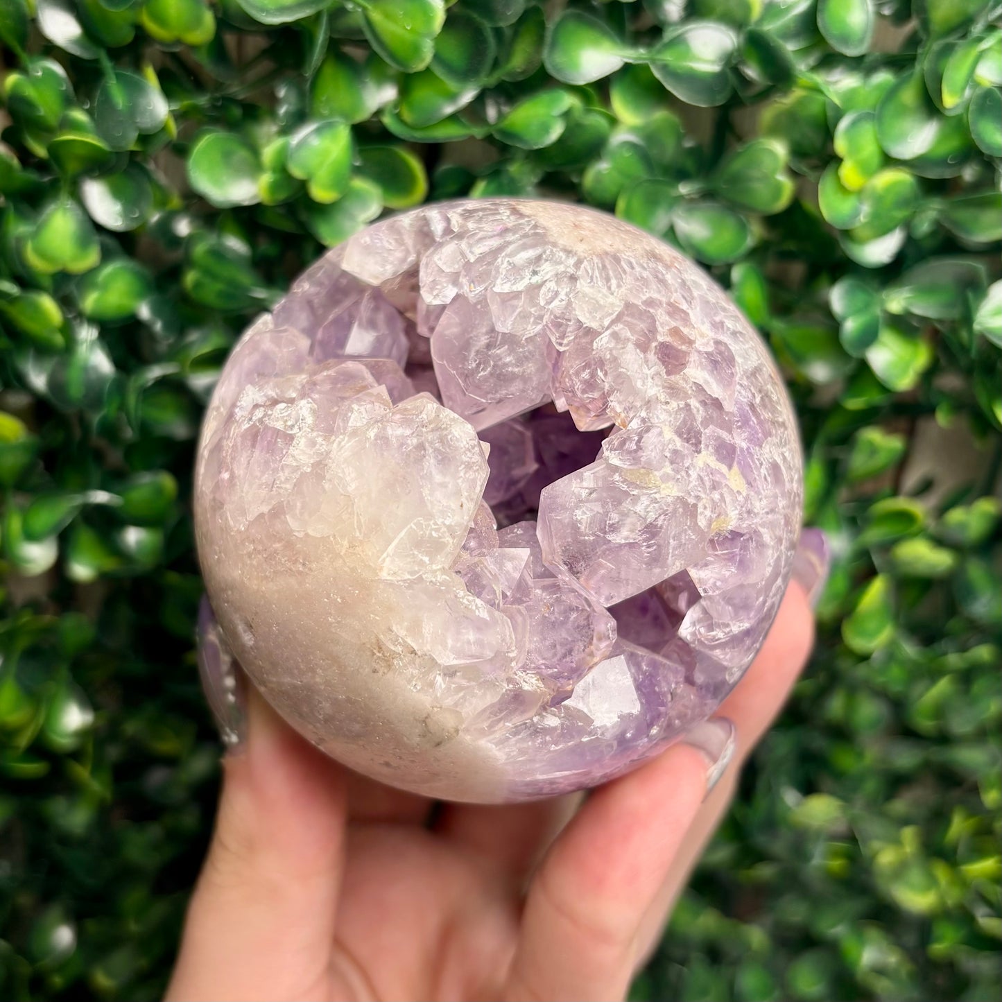 PINK AMETHYST SPHERES