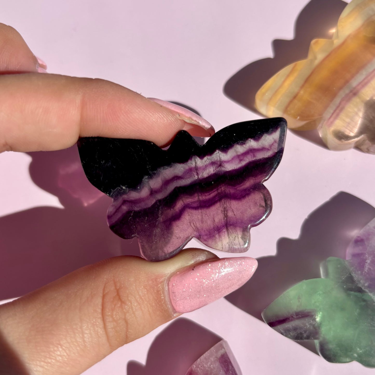 FLUORITE BUTTERFLY