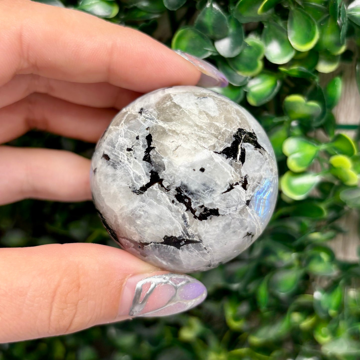 RAINBOW MOONSTONE SPHERES