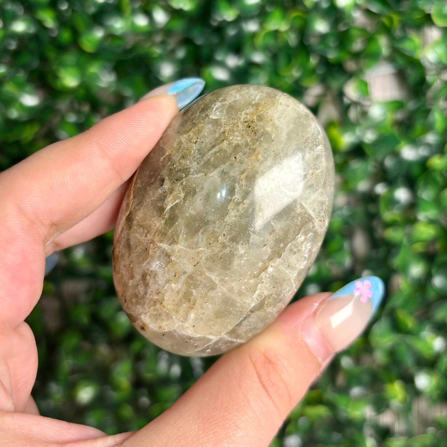 SMOKEY QUARTZ PALMSTONES