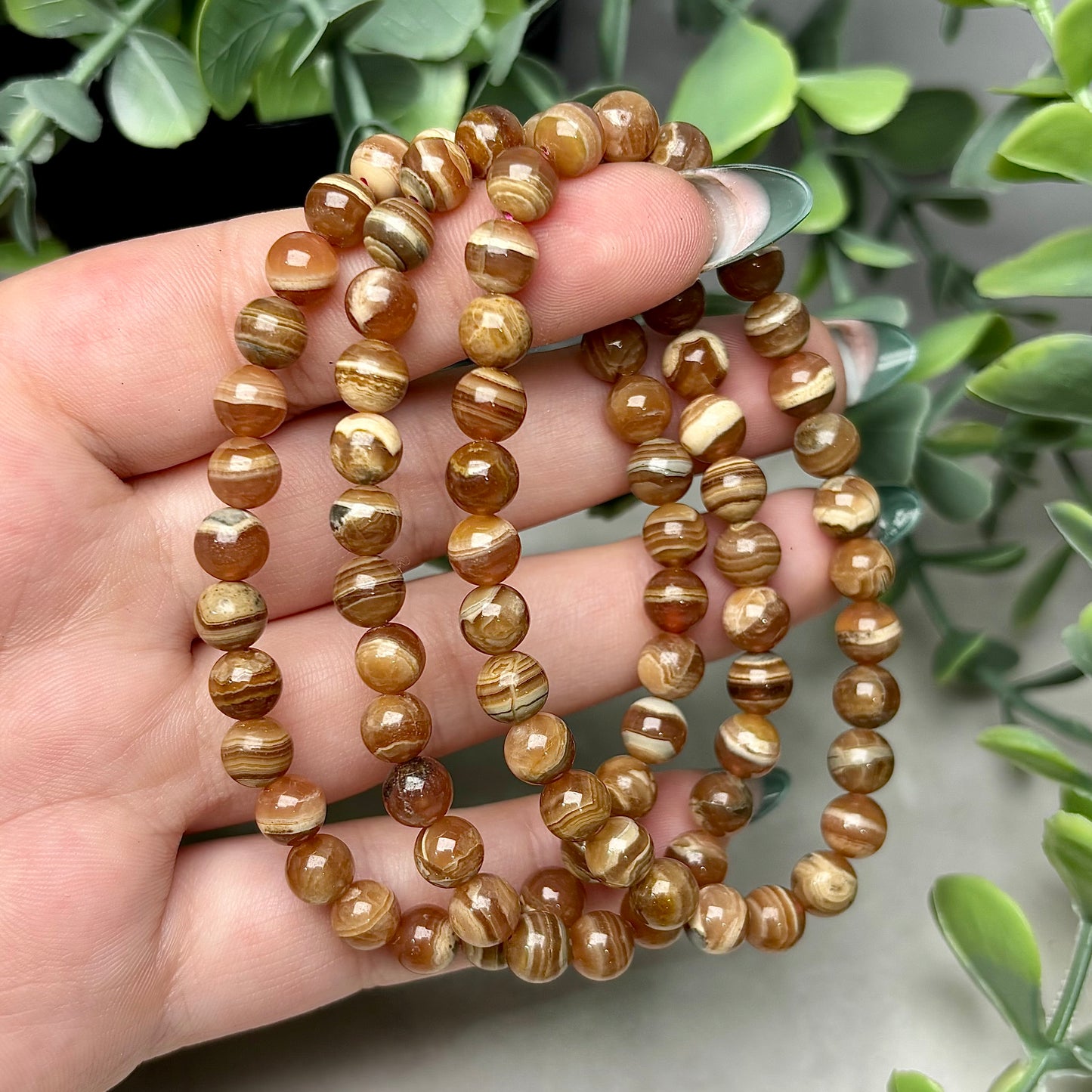 RHODOCHROSITE BRACELET (5MM)