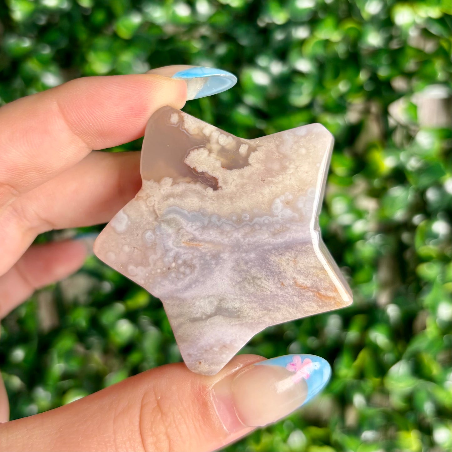 FLOWER AGATE STARS