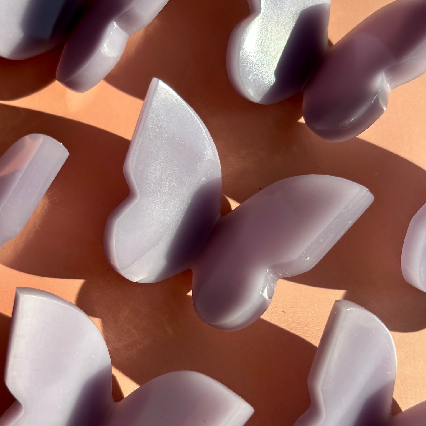 YTTRIUM FLUORITE BUTTERFLY