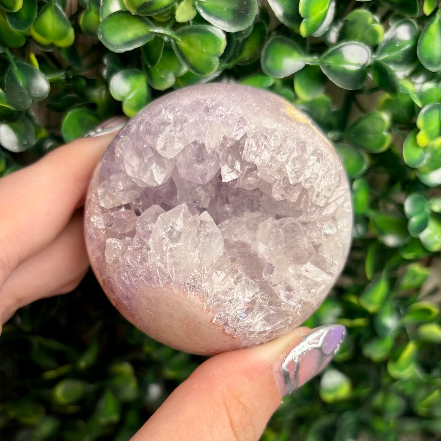 PINK AMETHYST SPHERES