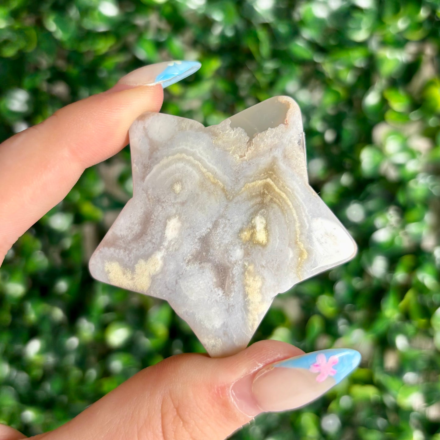 FLOWER AGATE STARS