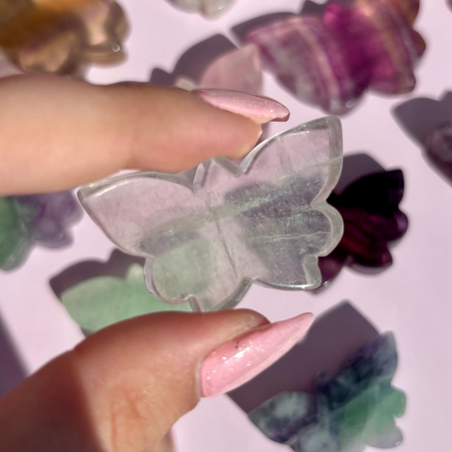 FLUORITE BUTTERFLY