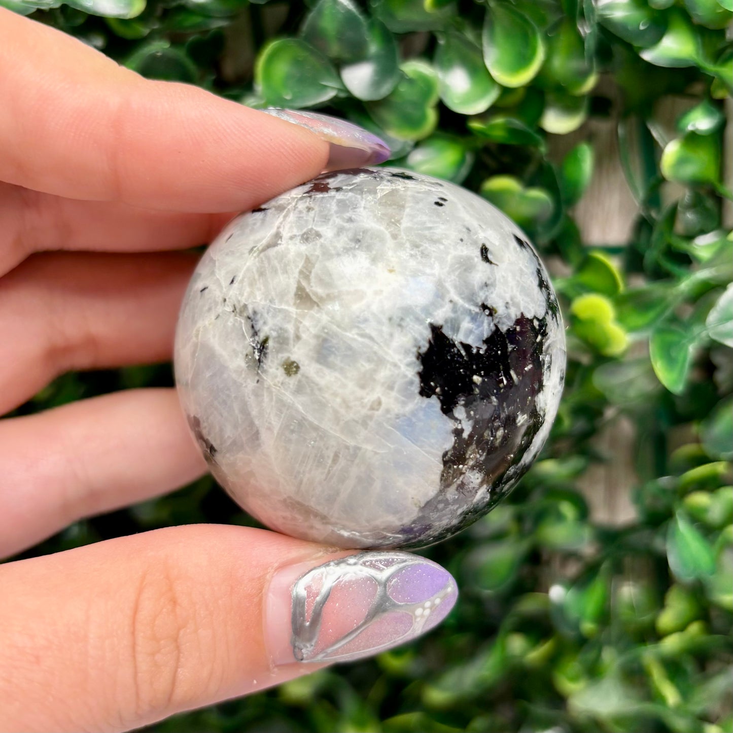 RAINBOW MOONSTONE SPHERES