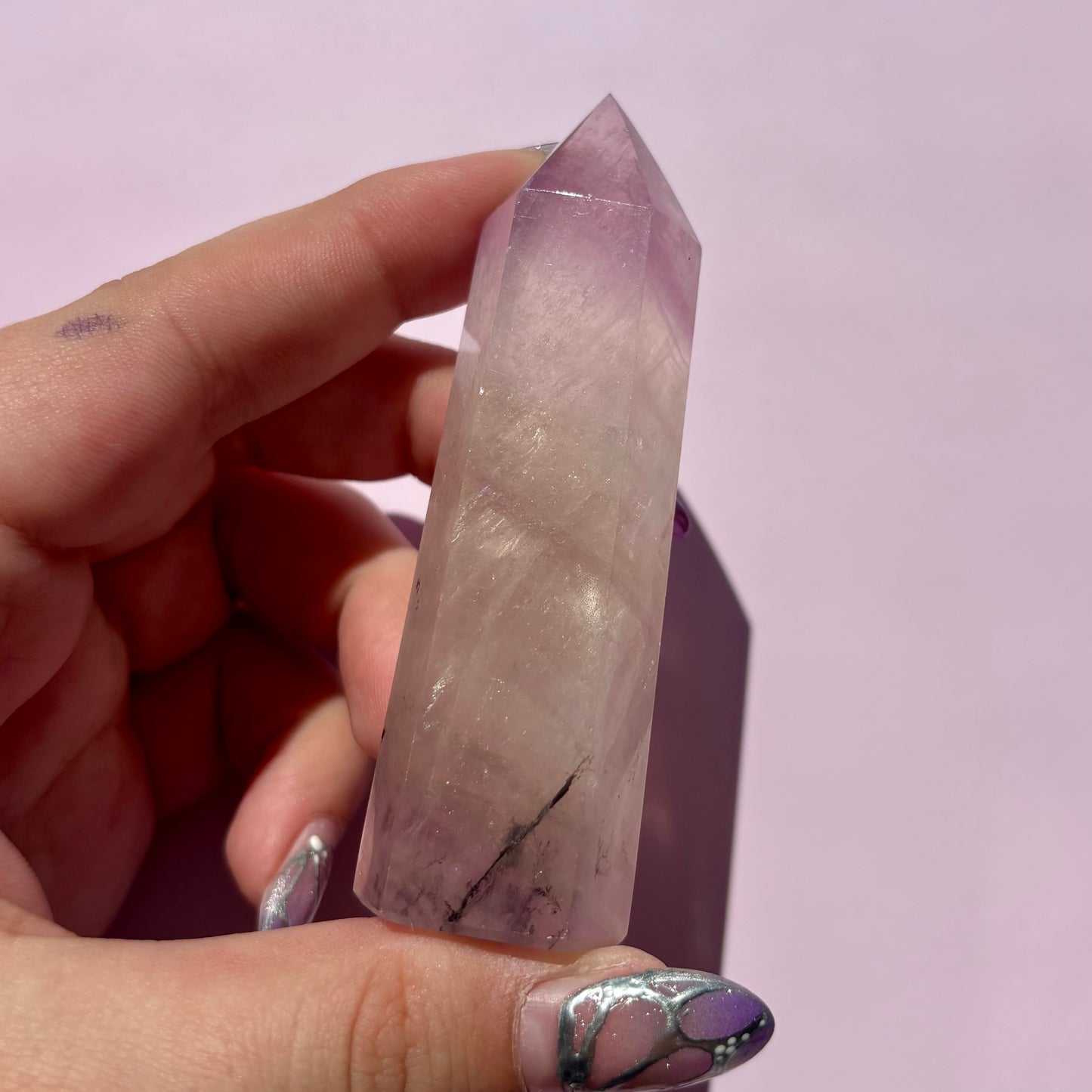 PURPLE FLUORITE TOWERS