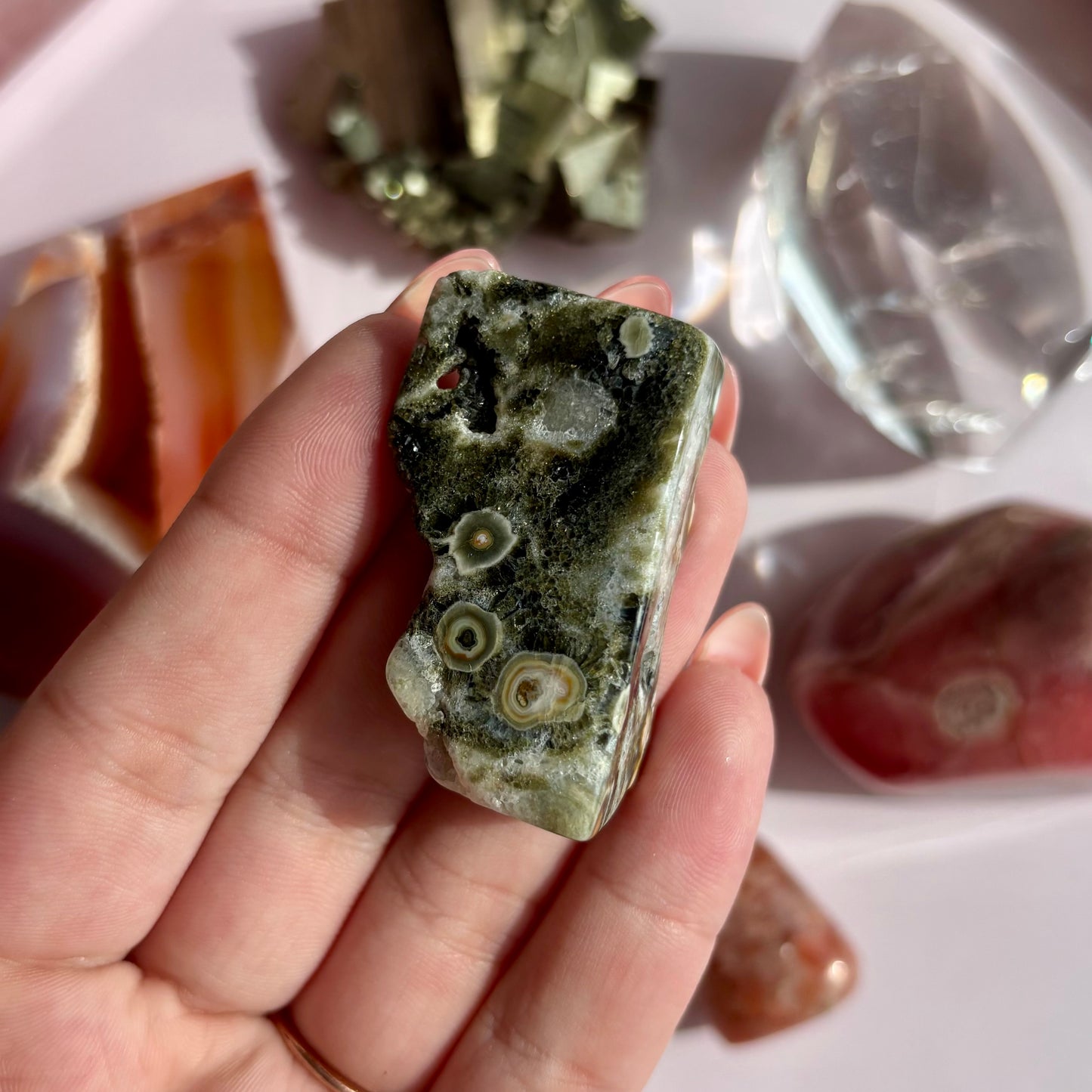 OCEAN JASPER FREEFORMS